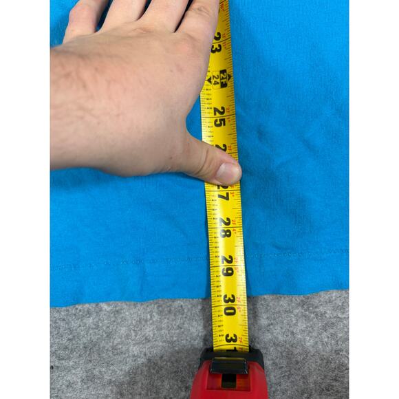 Vintage 90s Carolina Panthers Helmet NPC NFL Football T Shirt Mens Large Blue - Picture 6 of 6